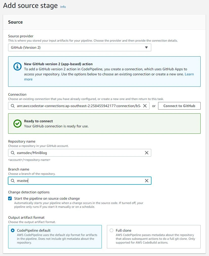 CICD Pipeline with AWS Code Pipeline